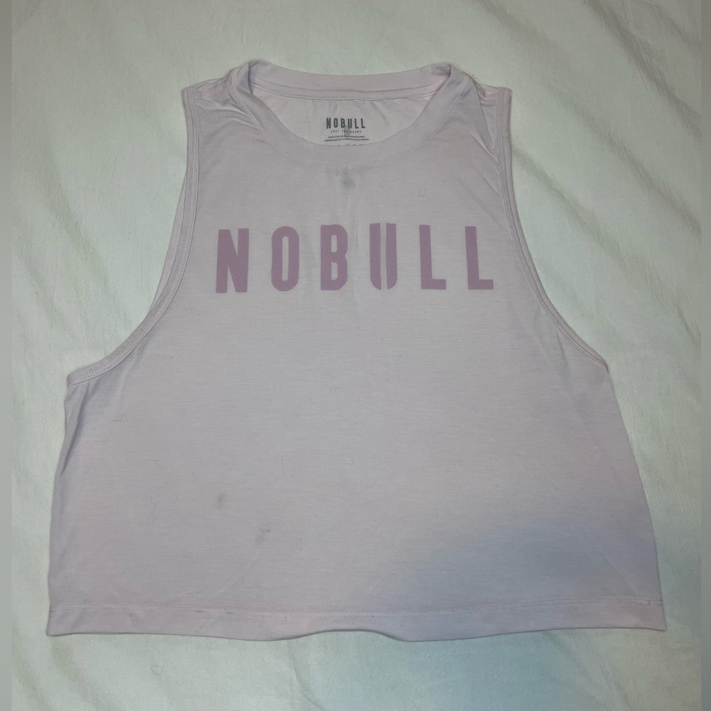 Nobull cropped muscle tank - size S